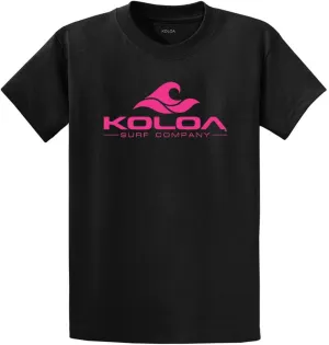 Koloa Surf Classic Wave Logo Tees - Heavy Cotton T-Shirts, Regular, Big & Tall