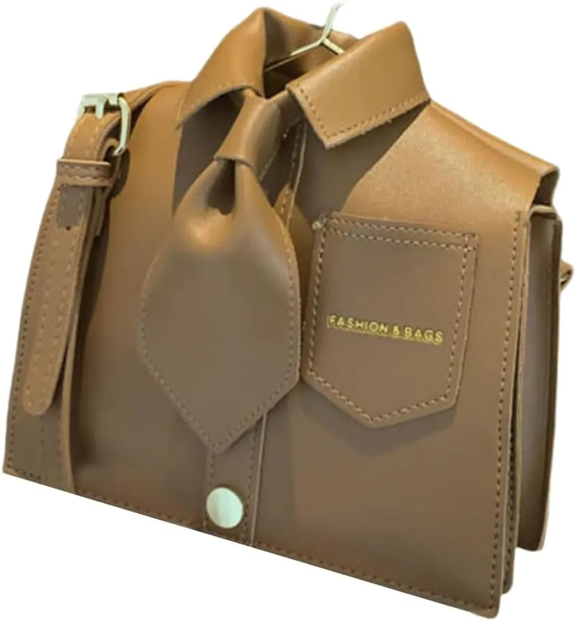 Korean Styles Messengers Bag for Women Purse and Handbag Shirt Shaped Crossbody Bag Commuting Bag Casual Shoulder Bag