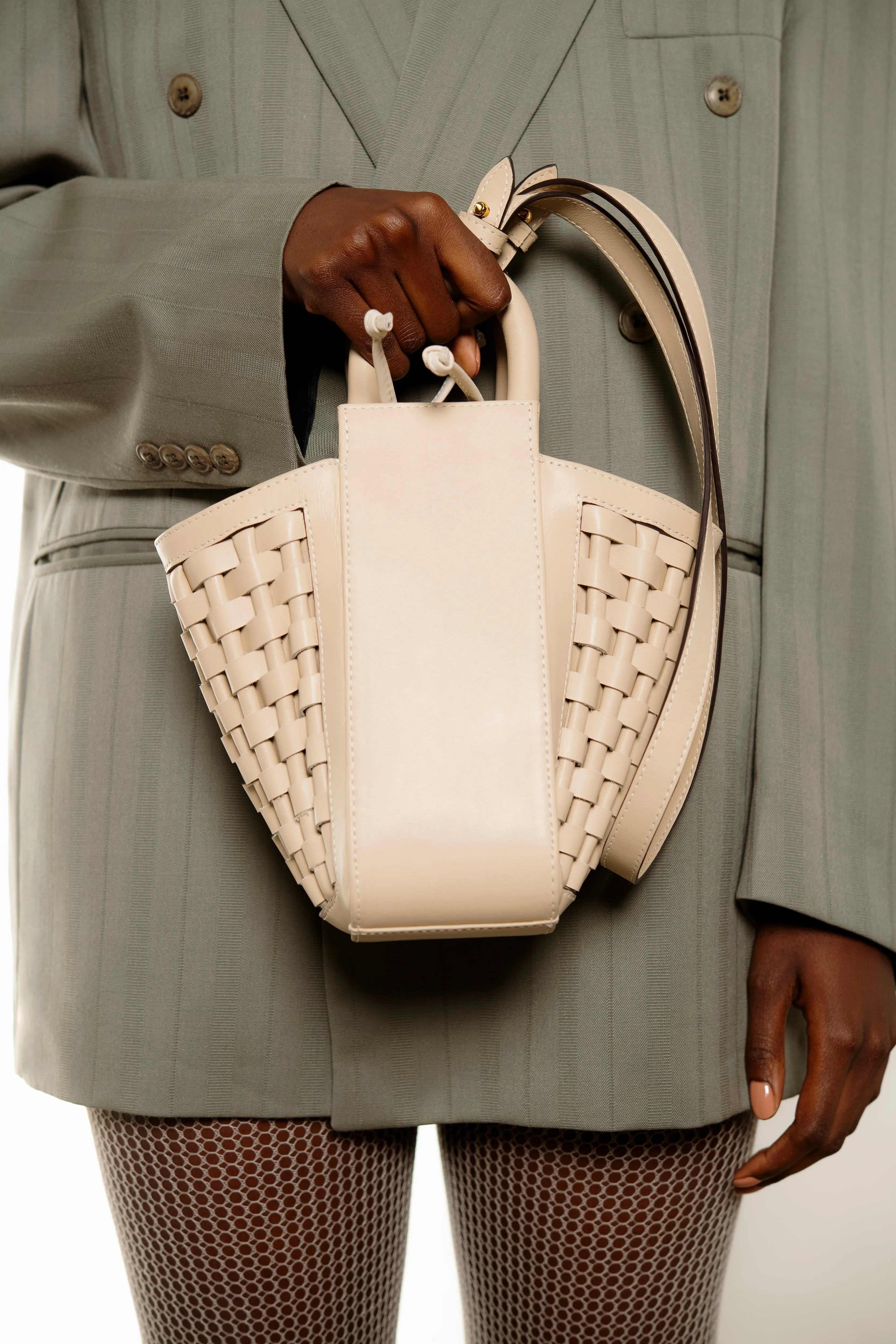 La Dorada mini tote Ivory