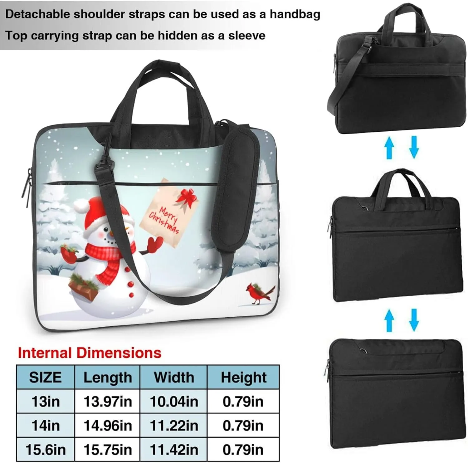 Laptop Crossbody Bag fit,Skull and Rose Laptop Briefcase, Suitable for Office School Travel
