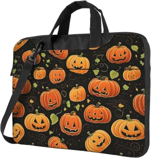 Laptop Crossbody Bag fit,Skull and Rose Laptop Briefcase, Suitable for Office School Travel