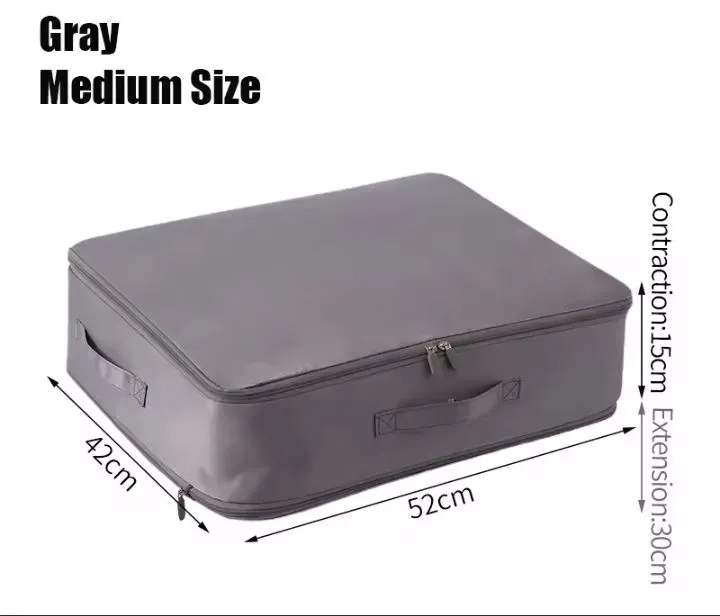 Large Capacity Compression Clothes Storage Bag Waterproof Cabinet Organizer Ultra Space Saving Quilt Pillow Blanket Storagepouch
