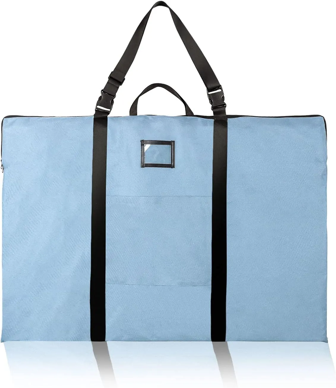 Large Size Art Portfolio Bag with Nylon Shoulder, 24 x 36 inches Light Weight Poster Storage Bag Board Holder with Handle and Zipper for Poster, Sketching and Drawing