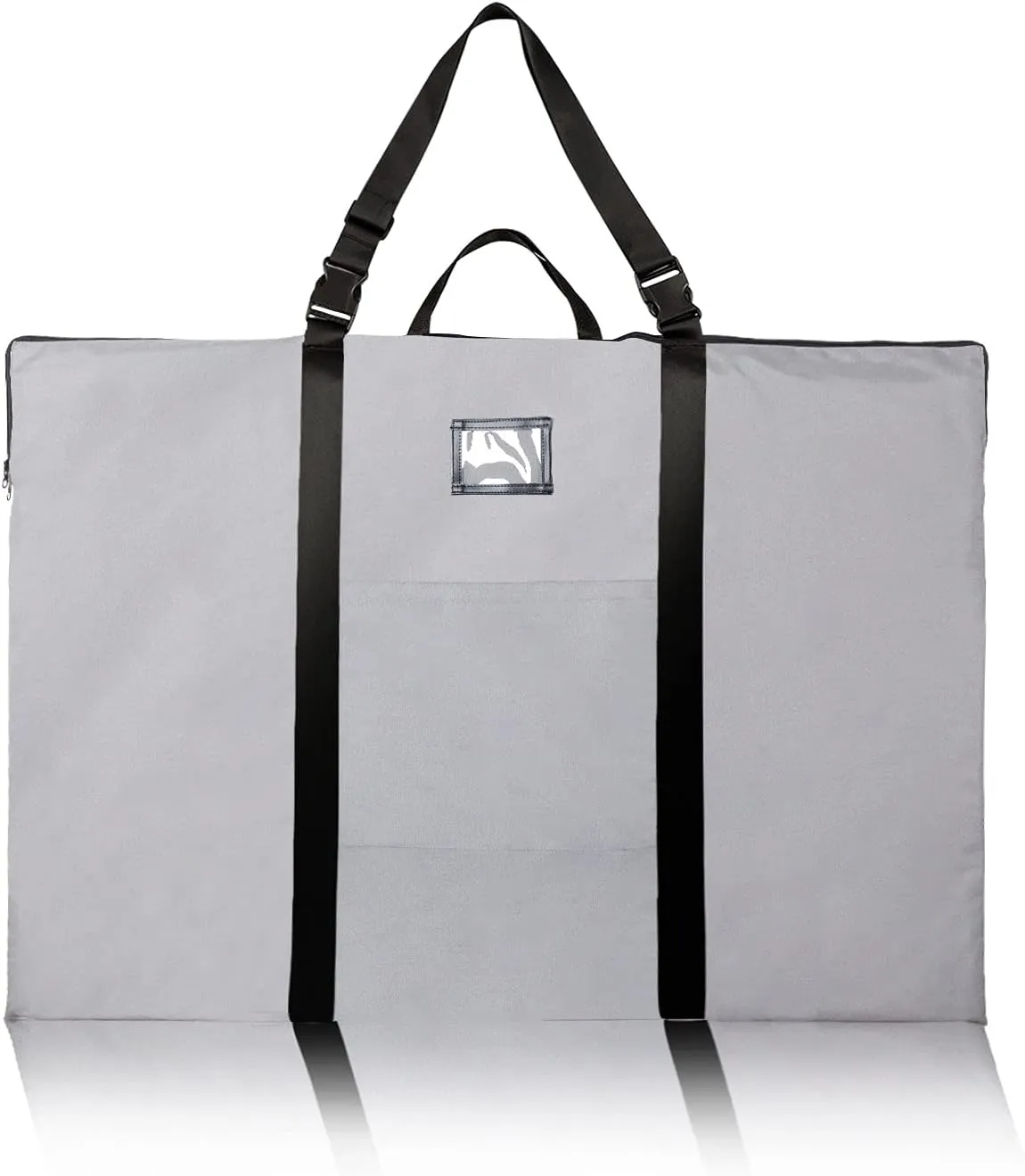 Large Size Art Portfolio Bag with Nylon Shoulder, 24 x 36 inches Light Weight Poster Storage Bag Board Holder with Handle and Zipper for Poster, Sketching and Drawing