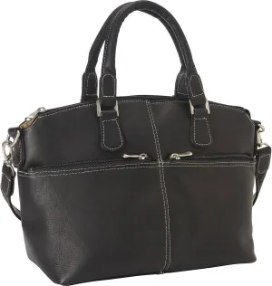 Le Donne Classic Satchel Bag - Colombian Vaquetta Cowhide Leather Women’s Bag