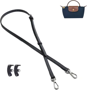 Leather bag strap，Mini bag leather shoulder strap，For Longchamp leather wallet strap replacement conversion kit
