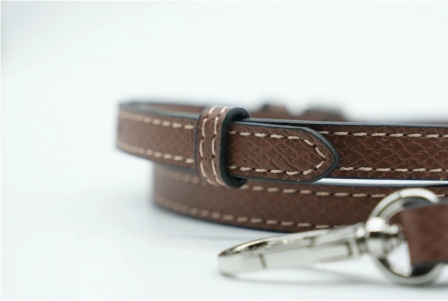 Leather bag strap，Mini bag leather shoulder strap，For Longchamp leather wallet strap replacement conversion kit
