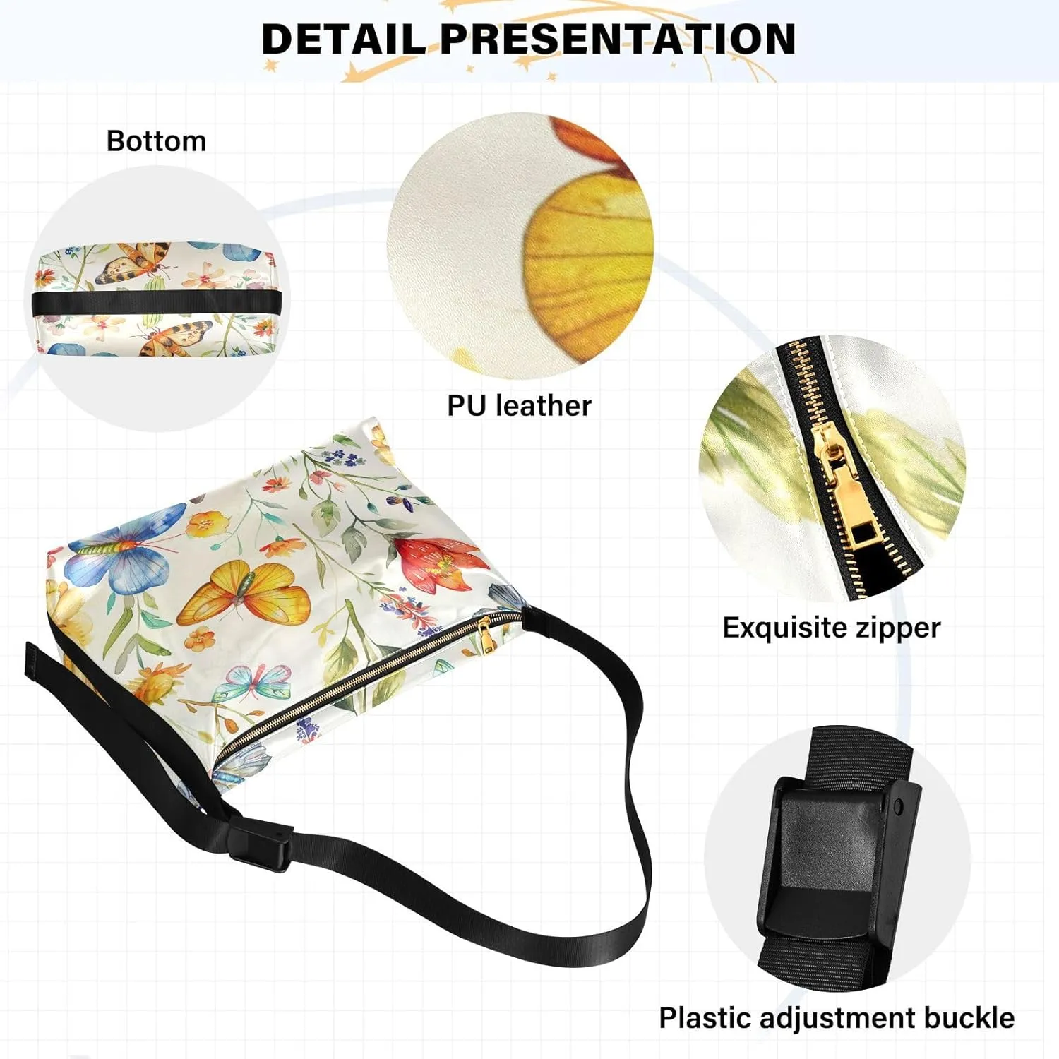 Leather Crossbody Bag for Women,Leather Crossbody Purse Leather Tote Bag Lady Shoulder Bag