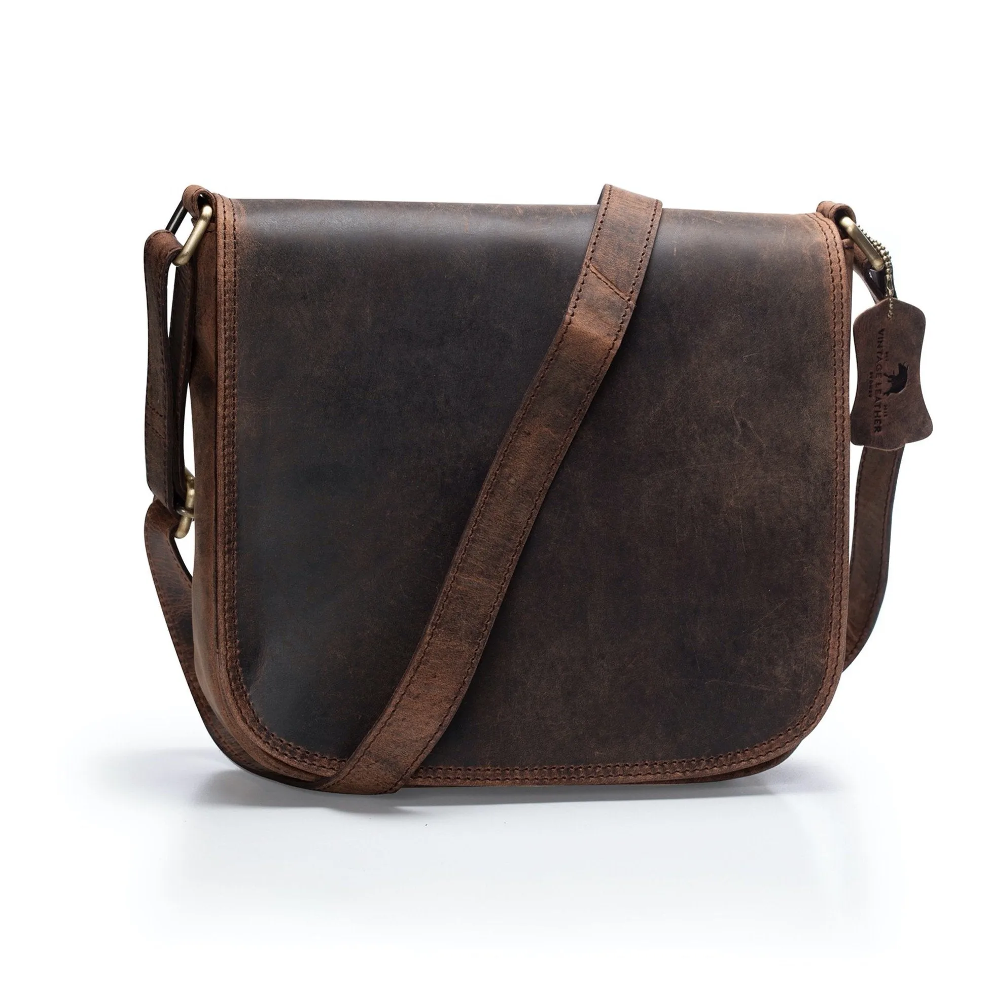 Leather Crossbody Bag - Shanti