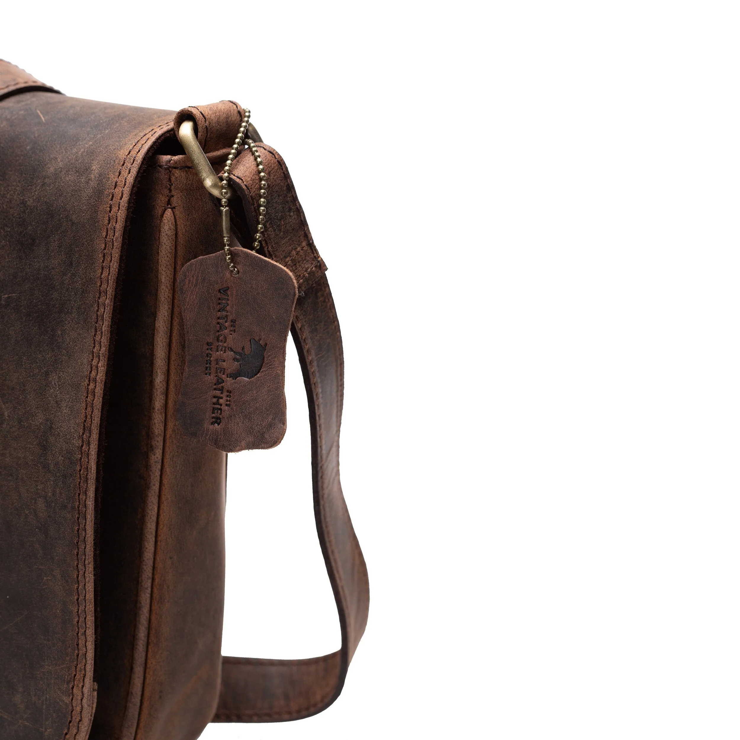 Leather Crossbody Bag - Shanti