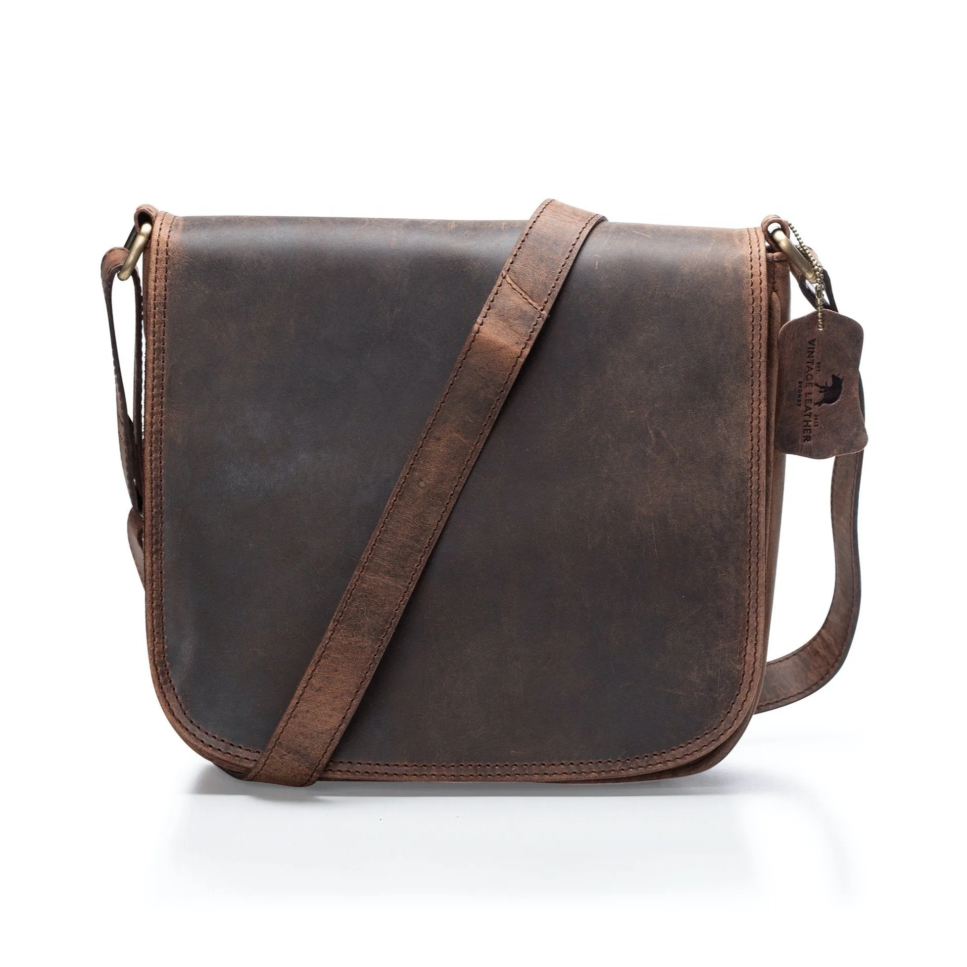Leather Crossbody Bag - Shanti
