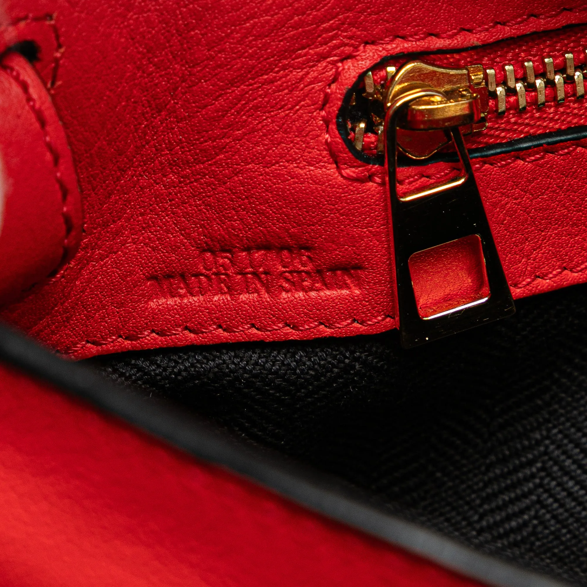 Leather Flamenco Knot Whipstitch Crossbody