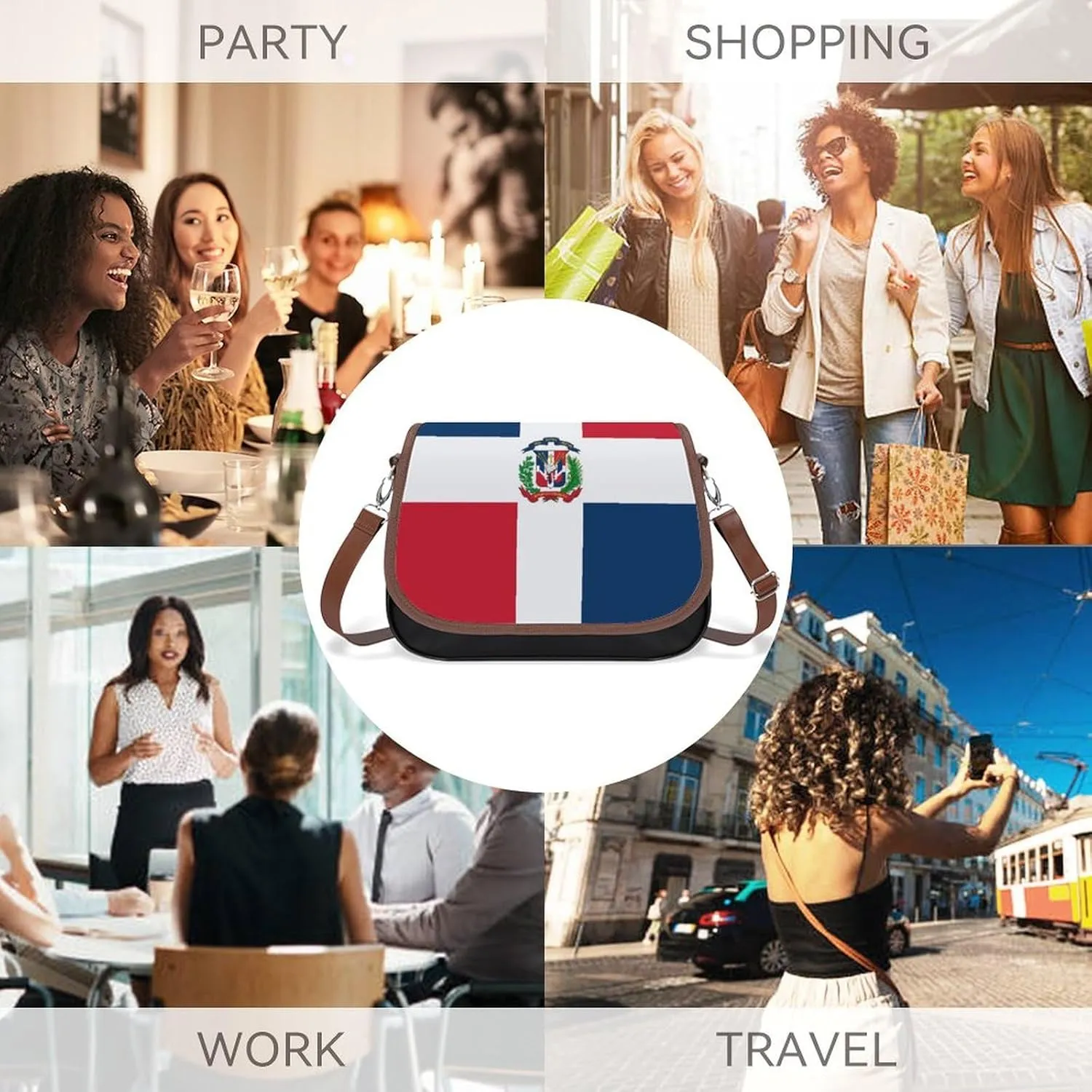 Leather Handbags for Women Crossbody Purses Shoulder Bags