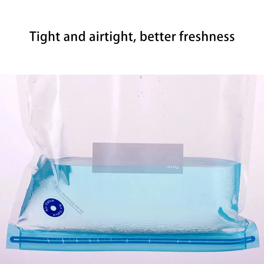 LEMEENQ USB Rechargeable Electric Air Pump for Vacuum Sealed Food Bag Household Food Vacuum Compression Bag Reusable Storage Bag
