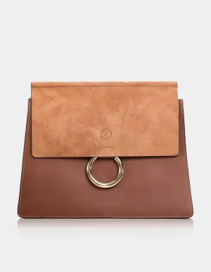 Lilly Crossbody Bag Camel Brown