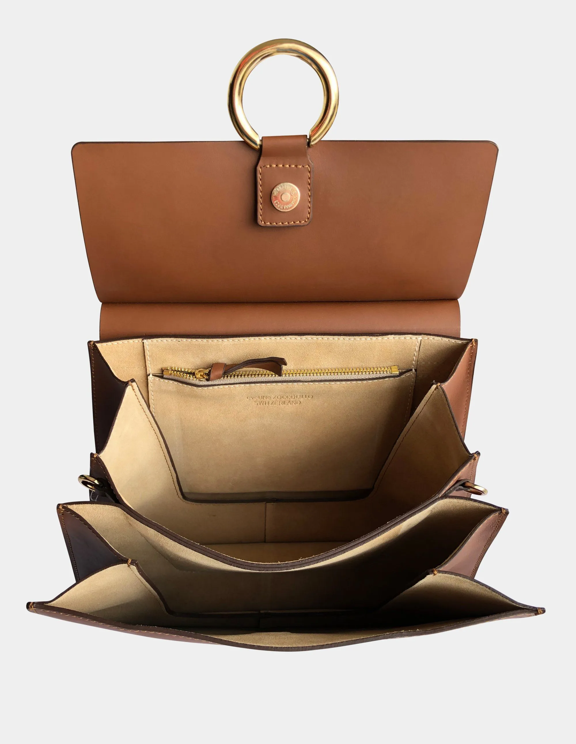 Lilly Crossbody Bag Camel Brown