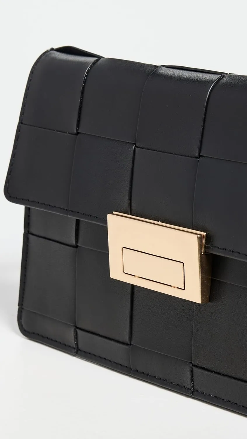 Loeffler Randall Women's Delphine Leather Clutch