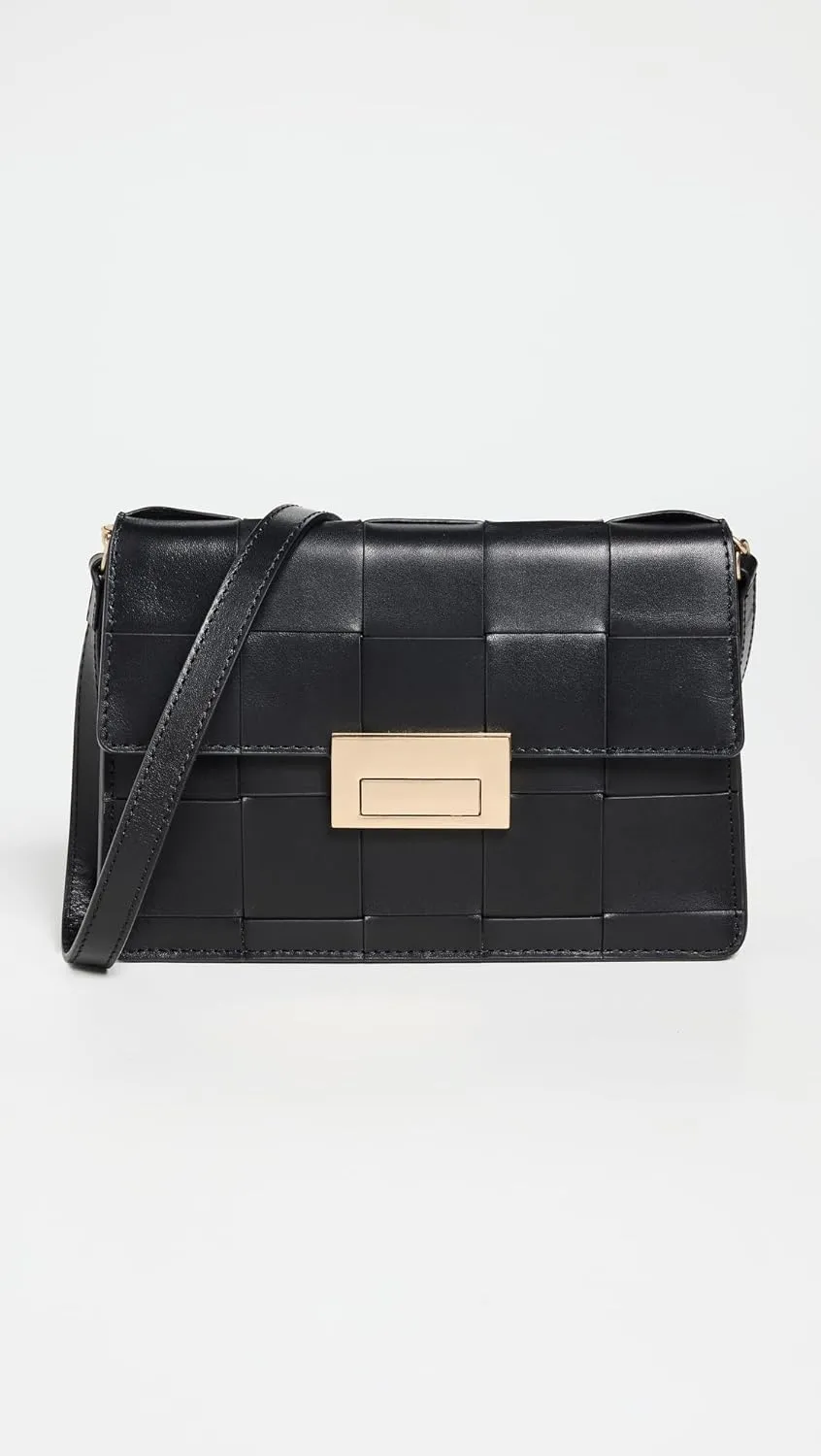Loeffler Randall Women's Delphine Leather Clutch