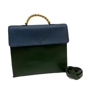 Loewe  Shoulder Bag Green Leather