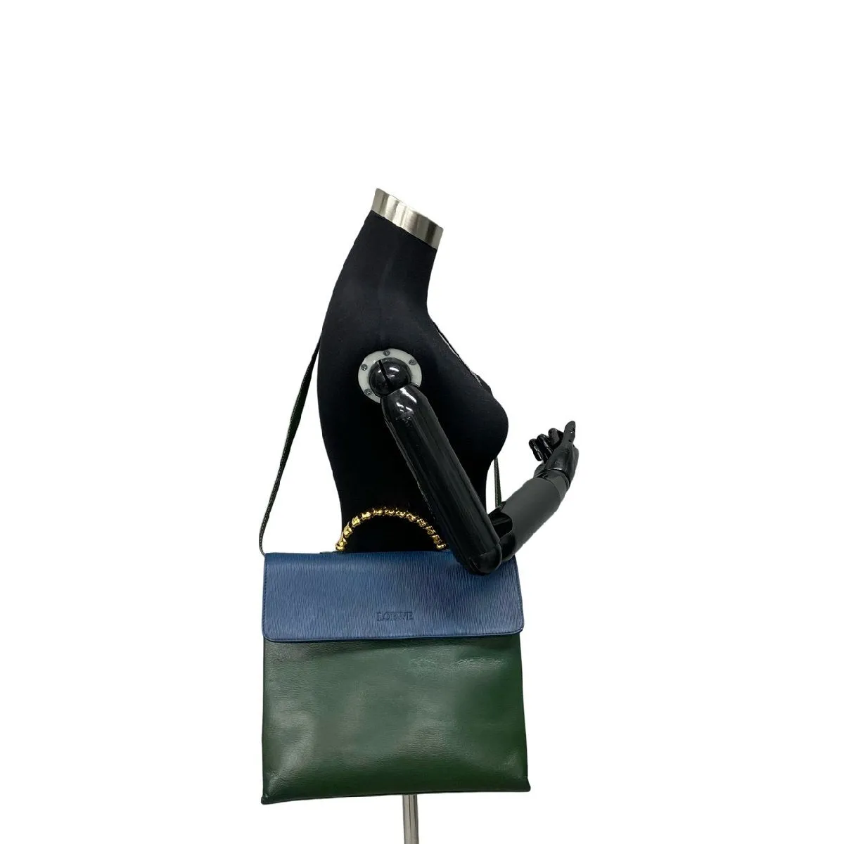 Loewe  Shoulder Bag Green Leather