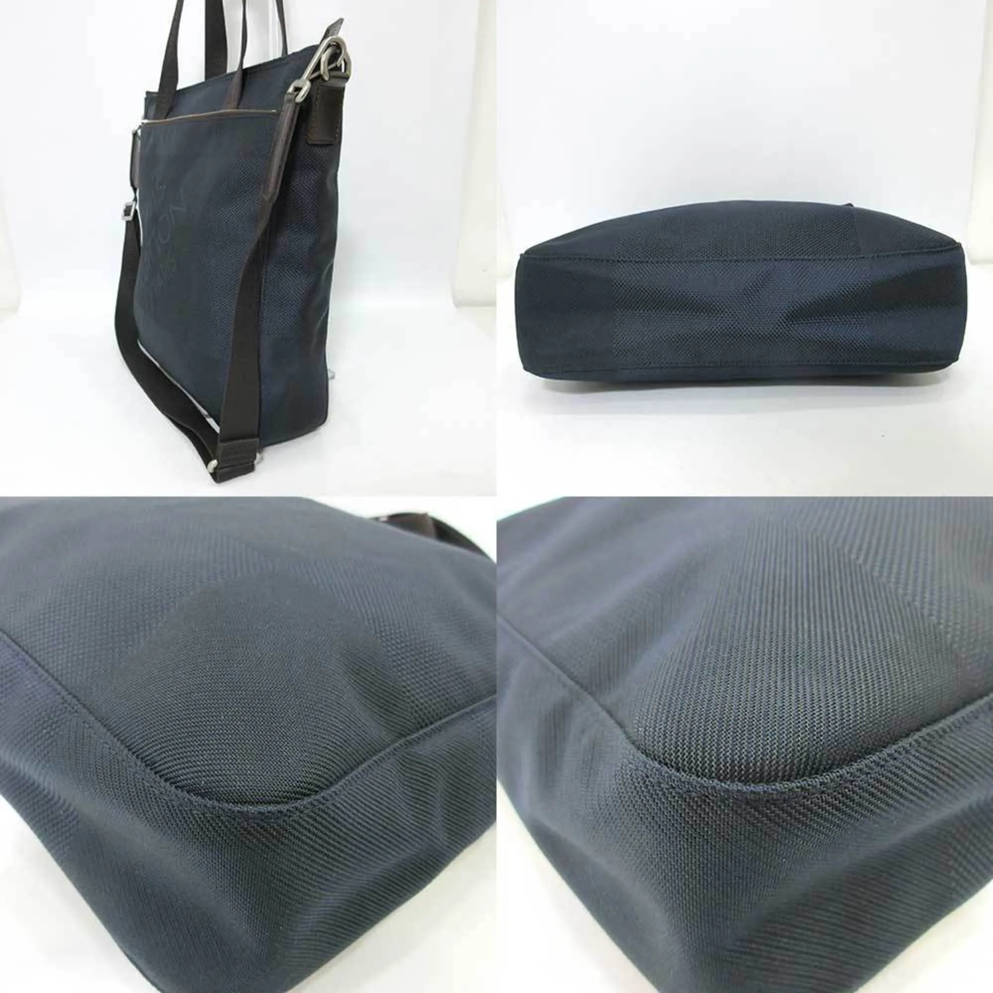 LOUIS VUITTON Bag Jongleur Blue Ocean Navy Tote Shoulder Crossbody 2way Men's Damierjean N48089 LOUISVUITTON