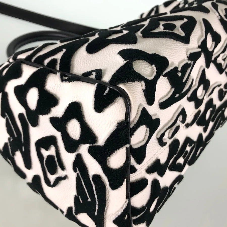 LOUIS VUITTON Monogram Tufted Speedy Bandouliere 25 LV × UF Urs Fisher Collaboration 2WAY Shoulder Handbag