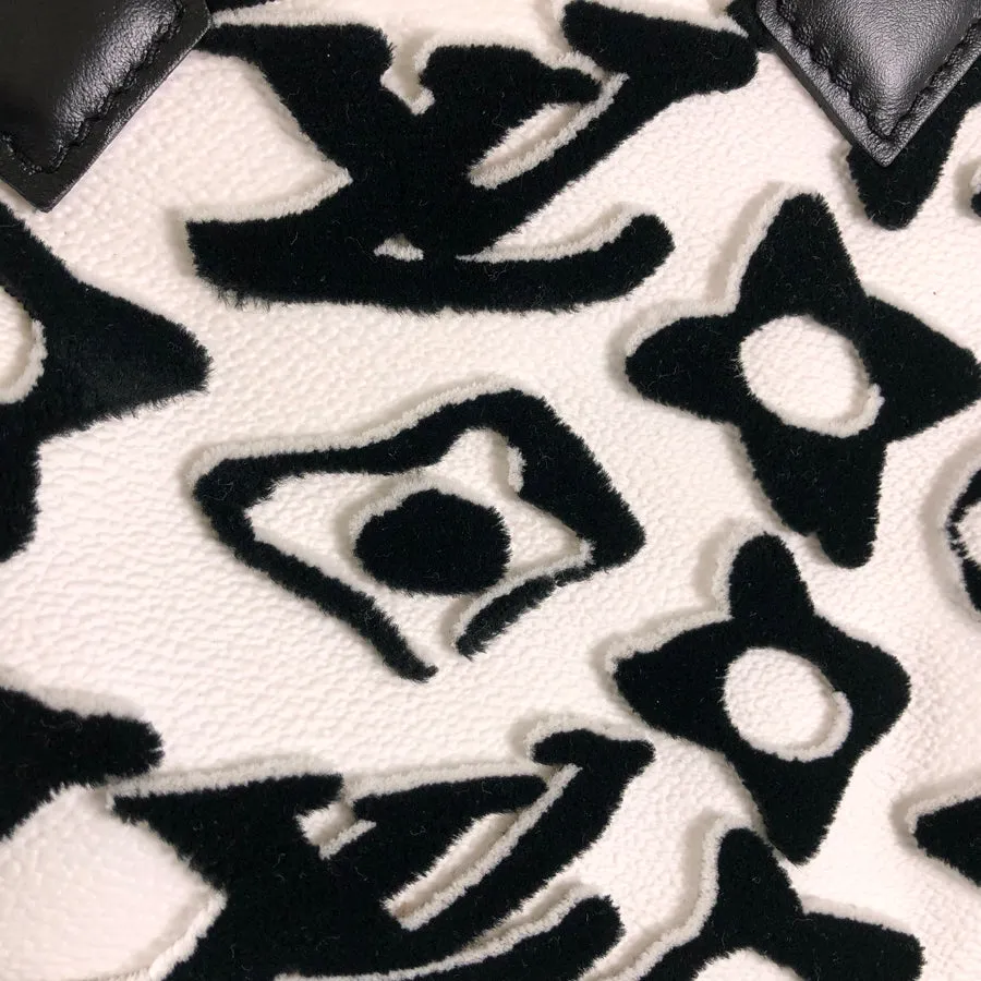 LOUIS VUITTON Monogram Tufted Speedy Bandouliere 25 LV × UF Urs Fisher Collaboration 2WAY Shoulder Handbag