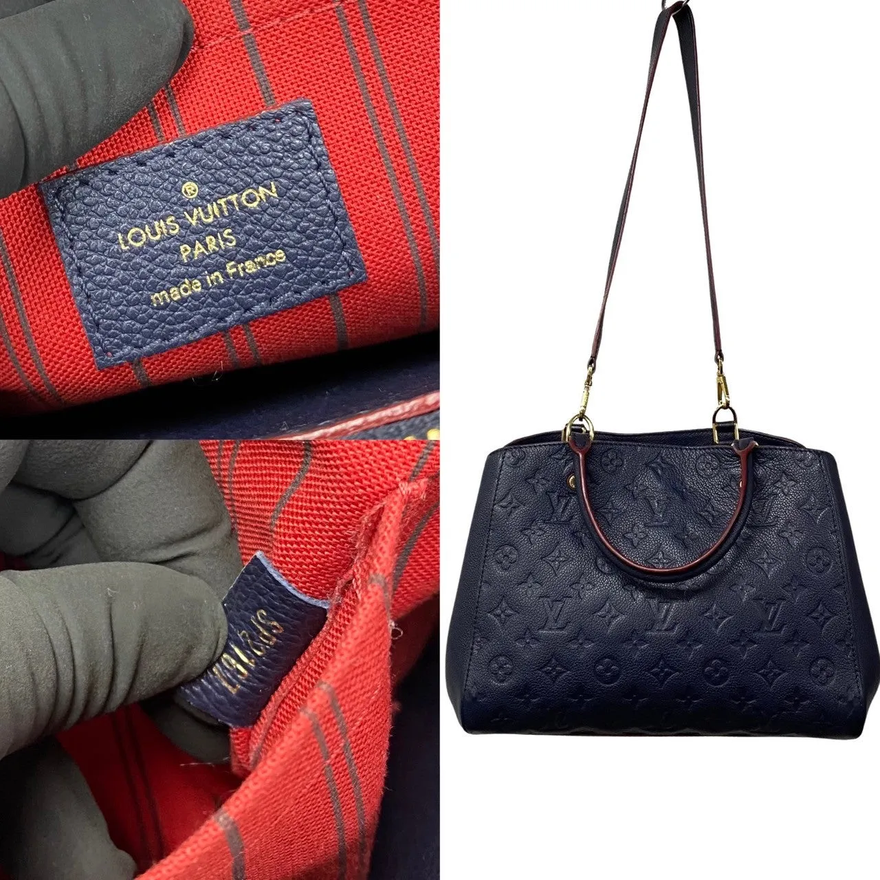 Louis Vuitton  Shoulder Bag Blue