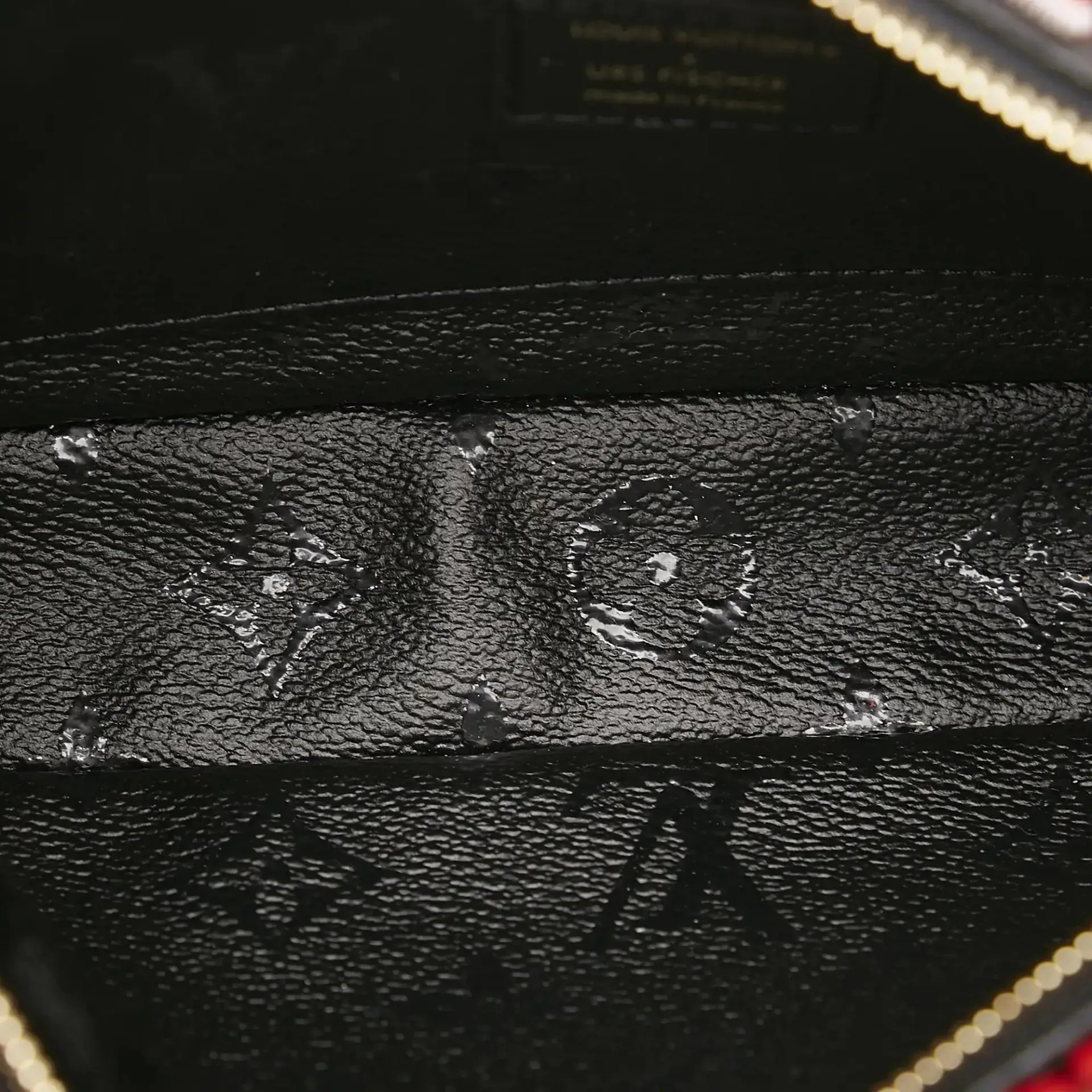 Louis Vuitton X Urs Fischer Pochette Accessoires Red Limited Edition