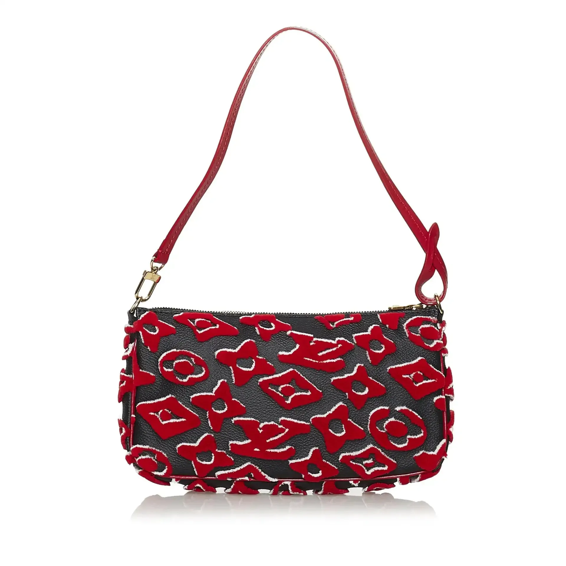 Louis Vuitton X Urs Fischer Pochette Accessoires Red Limited Edition
