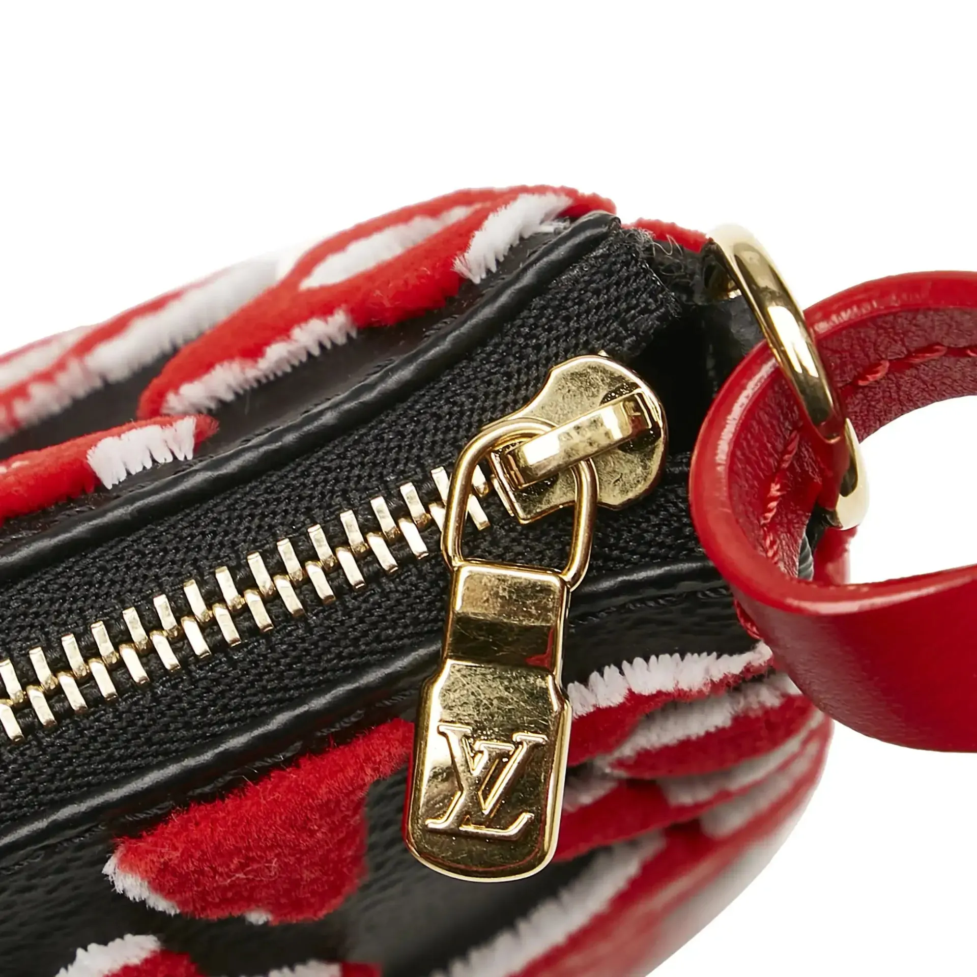 Louis Vuitton X Urs Fischer Pochette Accessoires Red Limited Edition