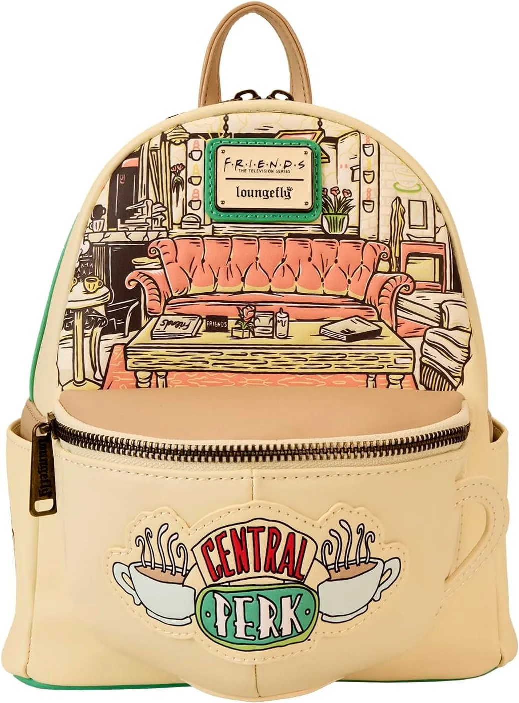 Loungefly Friends Central Perk Domed Coffee Mug Scented Mini Backpack