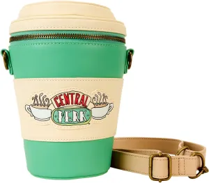 Loungefly Friends Central Perk to-Go Coffee Cup Figural Scented Crossbody Bag
