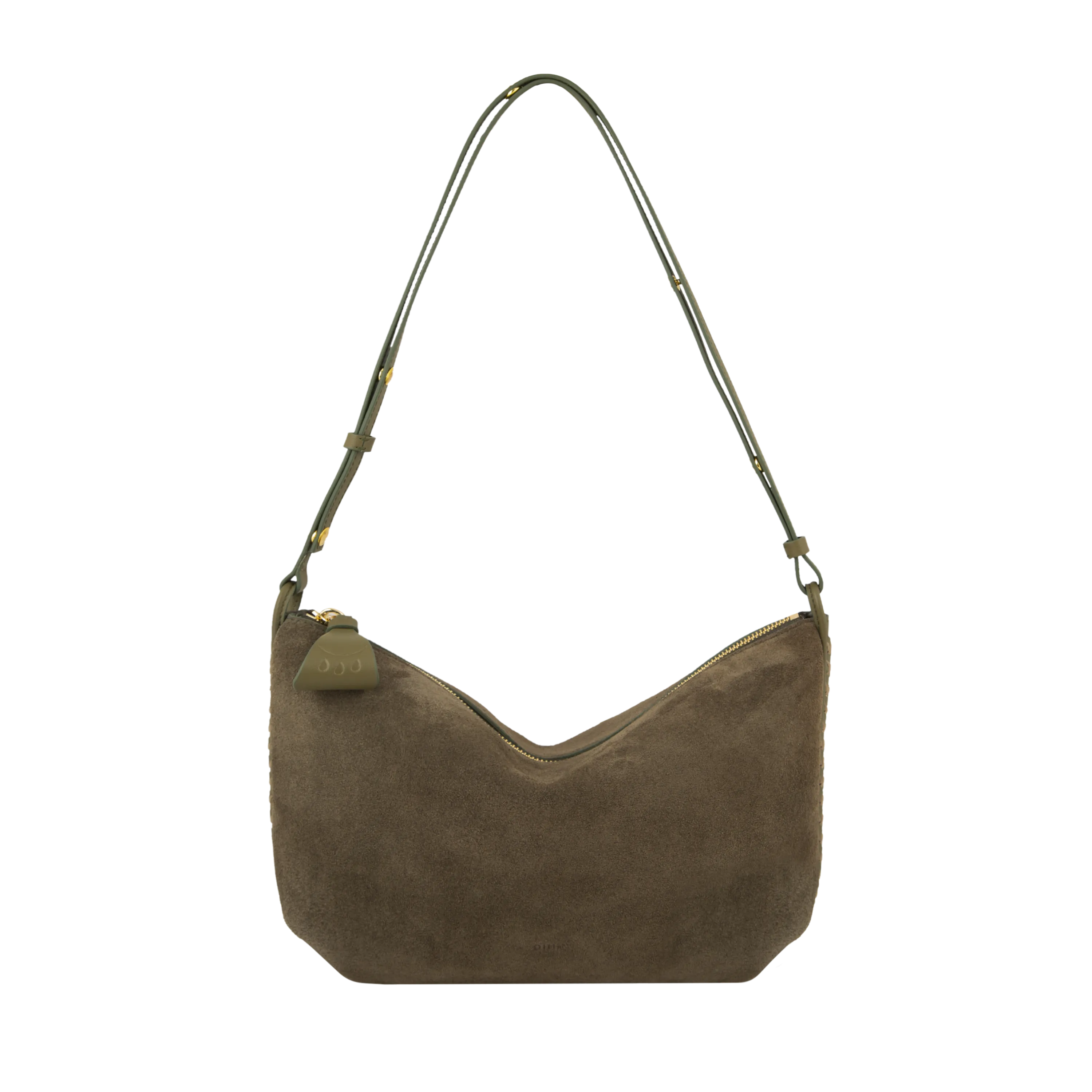 LUNA - OLIVE GREEN SUEDE