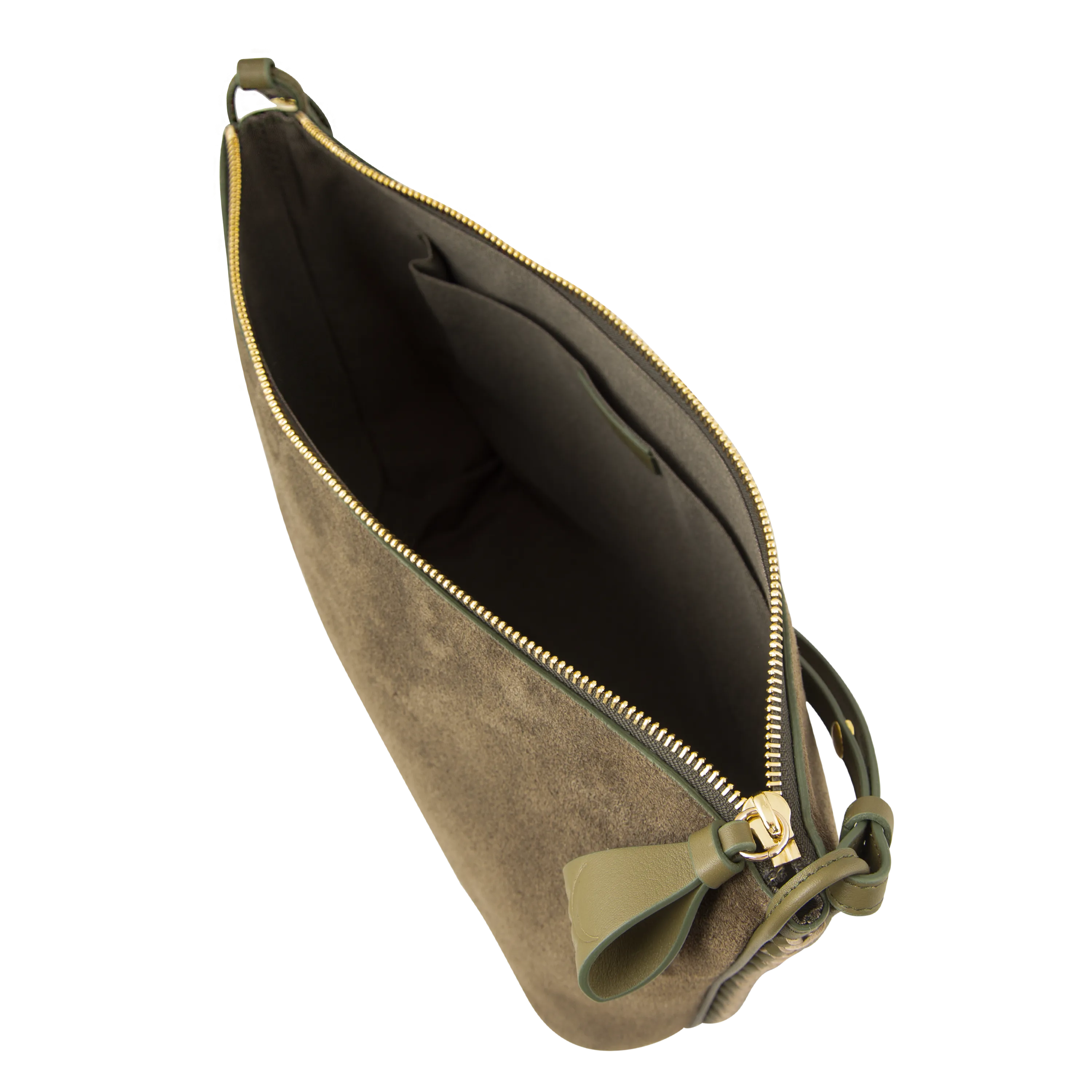 LUNA - OLIVE GREEN SUEDE
