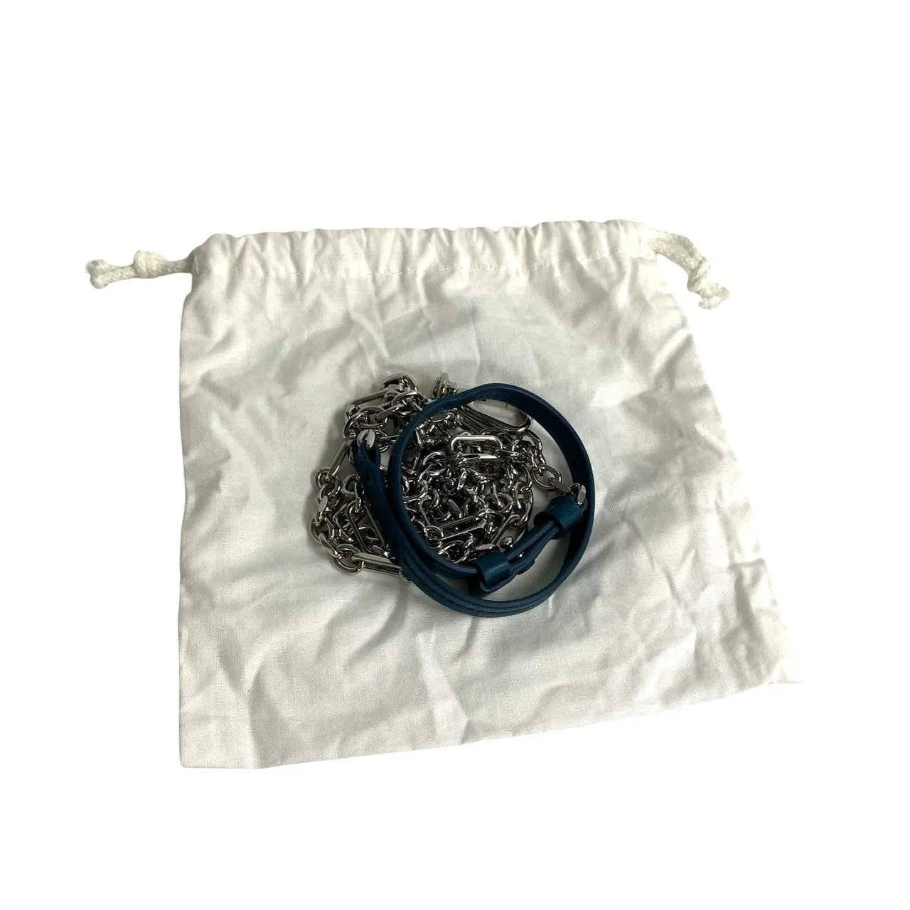 Maison Margiela  Shoulder Bag Blue Leather