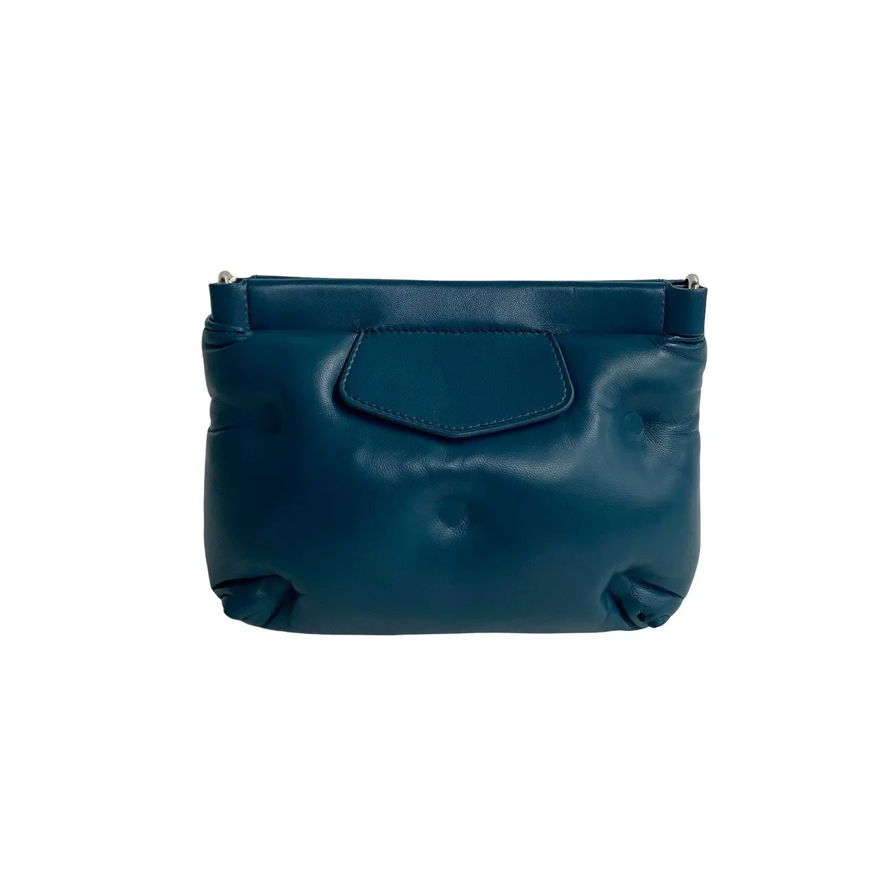 Maison Margiela  Shoulder Bag Blue Leather