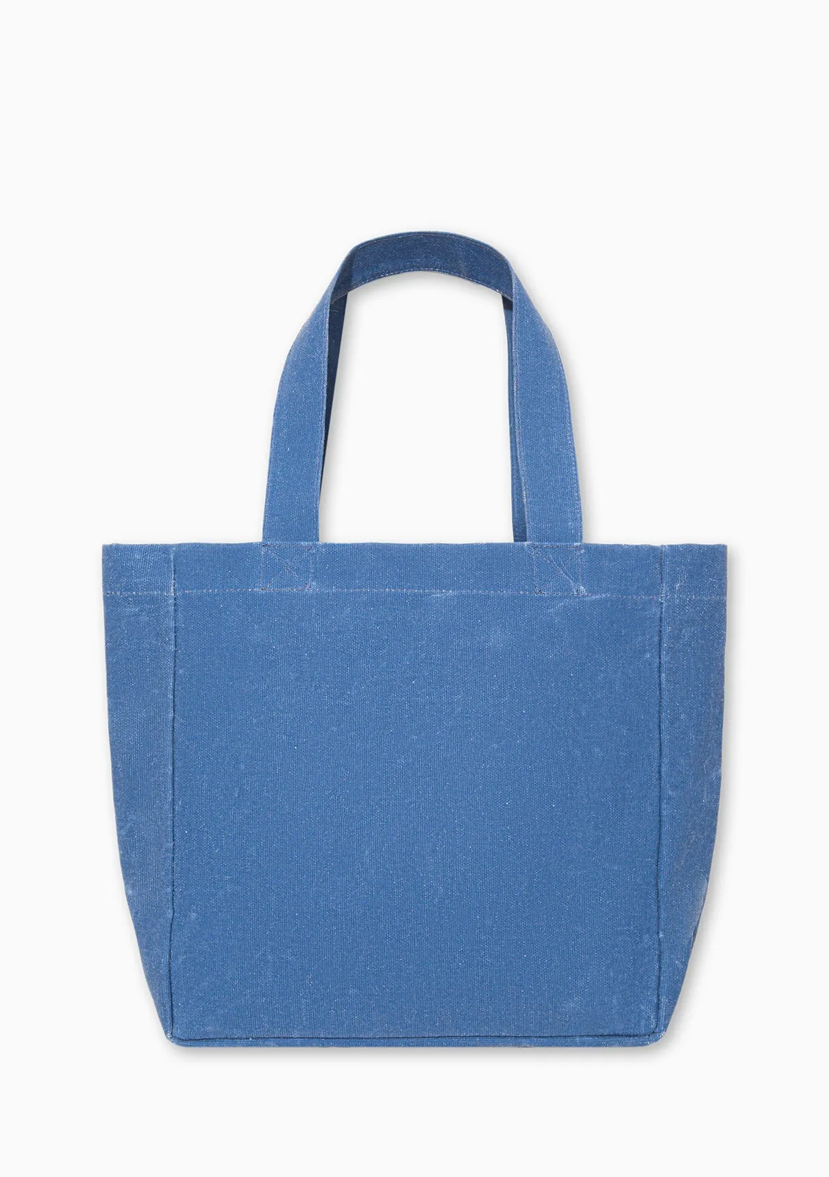 Marche X Mavi M Logo Printed Blue Bag