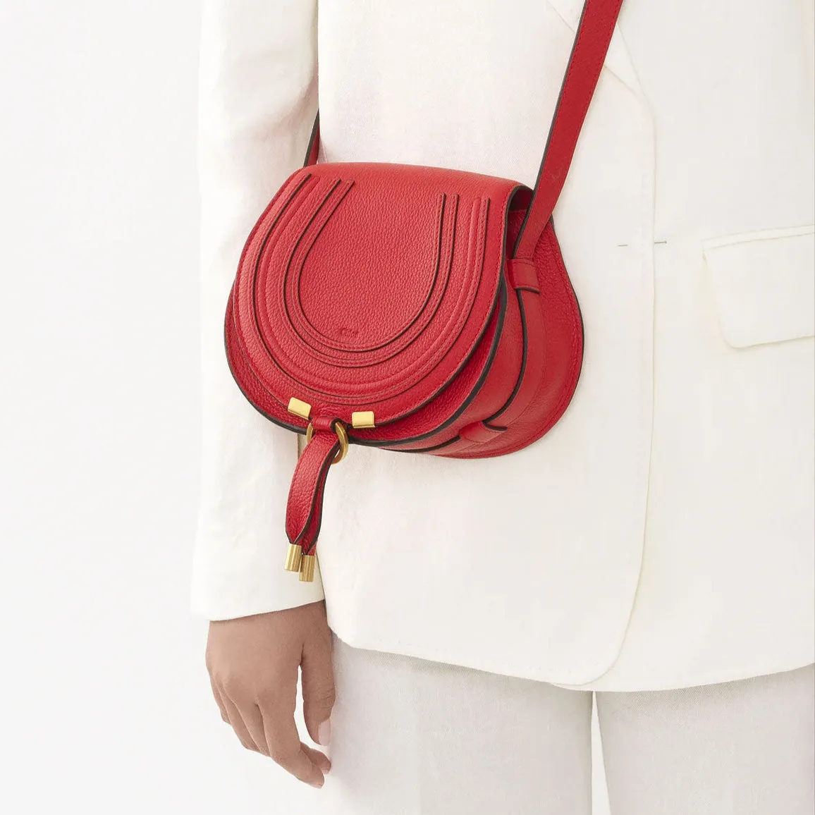 Marcie Mini Satchel, Flame