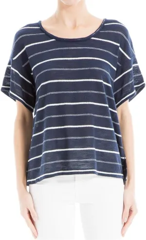 Max Studio Stripe Top
