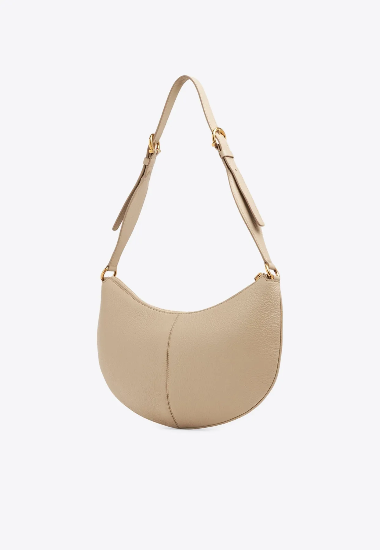 Maxi Gancini Leather Shoulder Bag