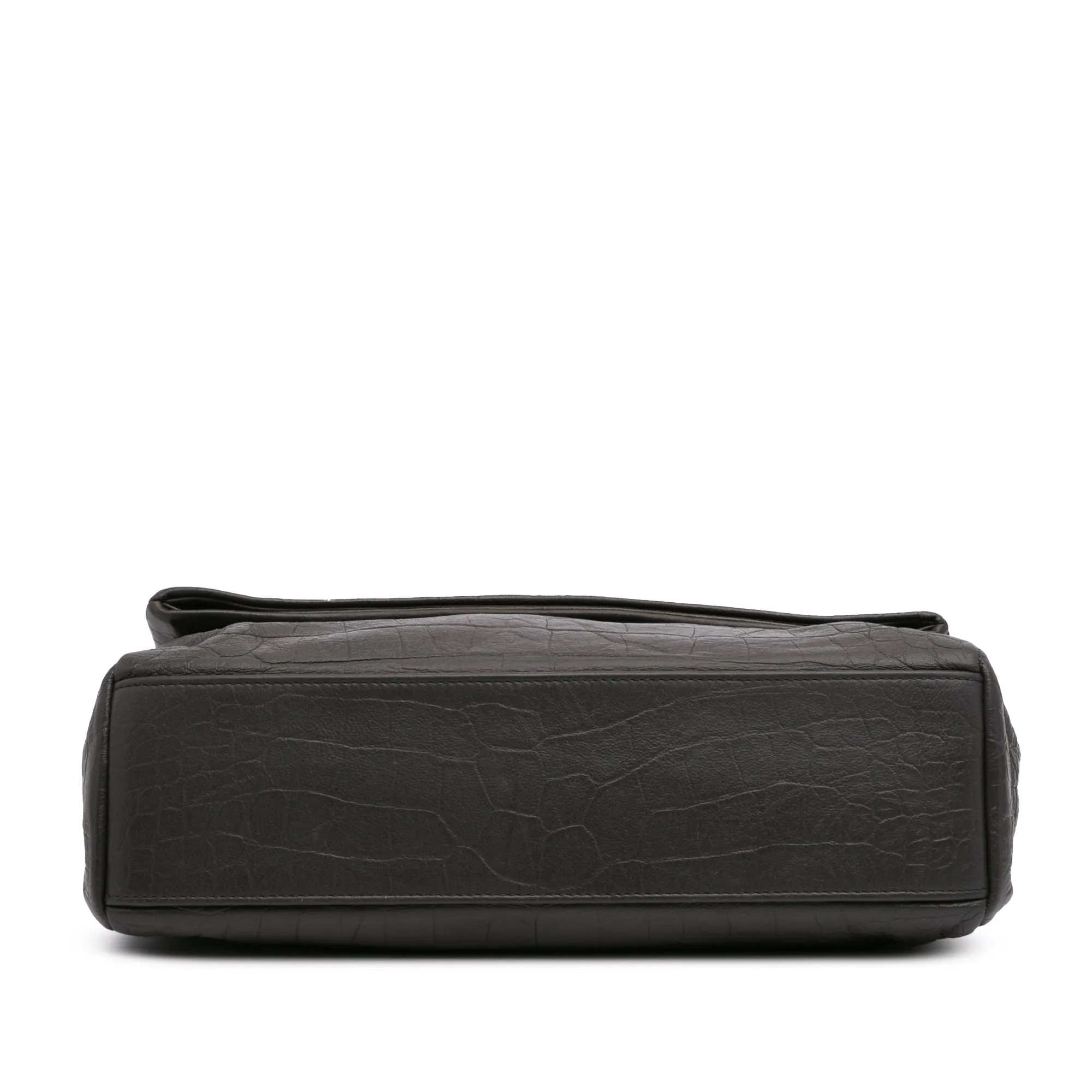 Medium Croc Embossed Calfskin Monogram West Hollywood Crossbody