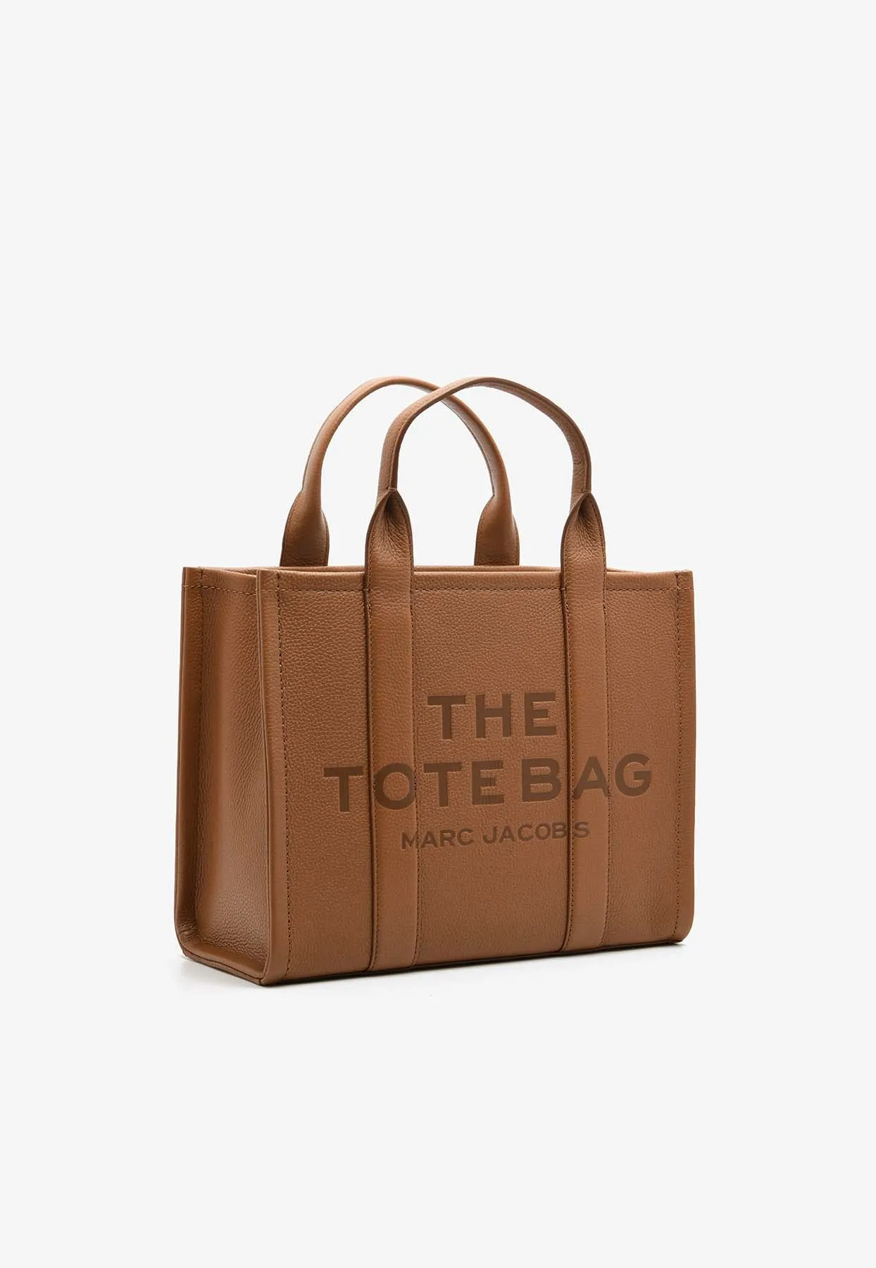 Medium Tote Bag in Grained Leather