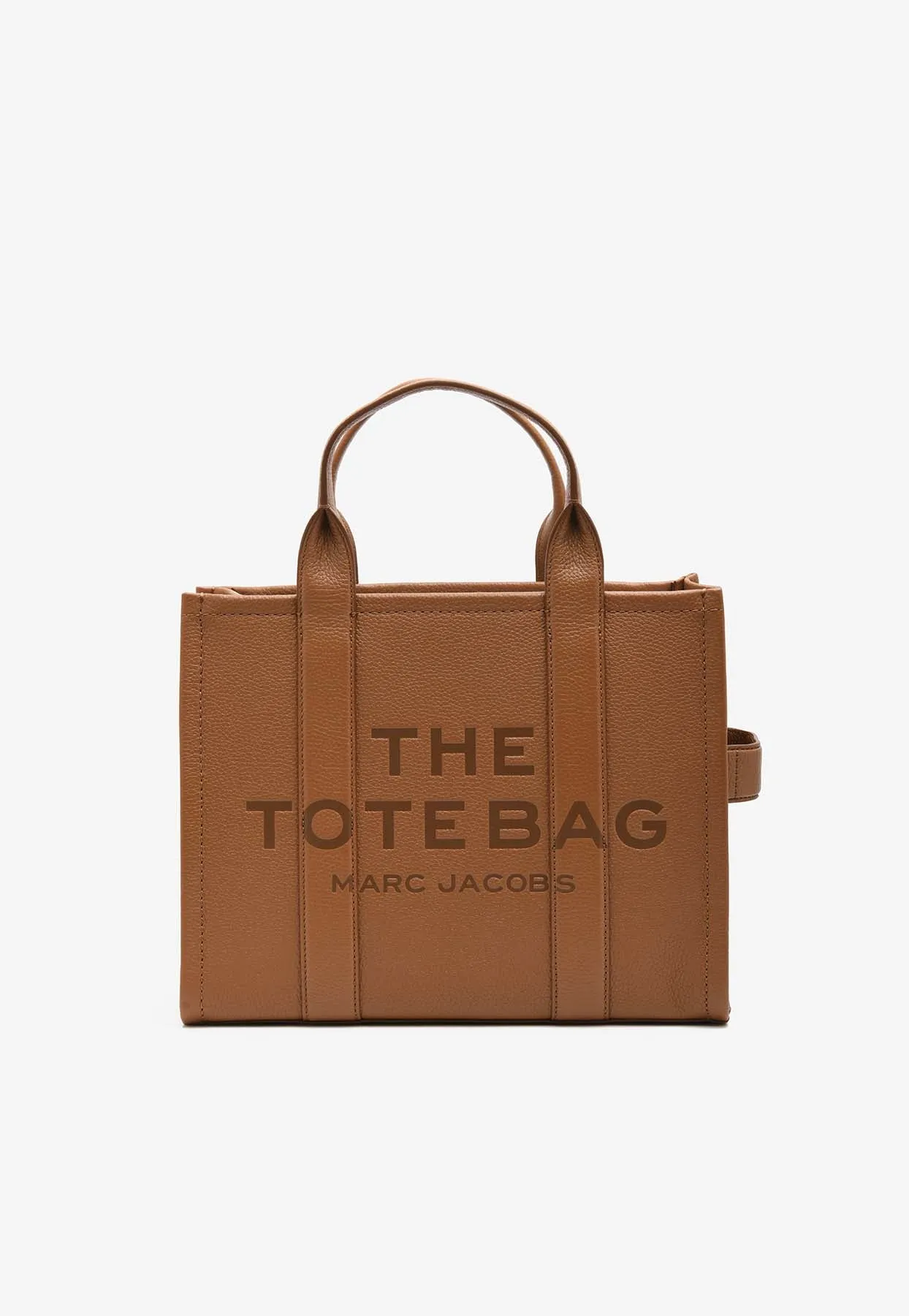Medium Tote Bag in Grained Leather