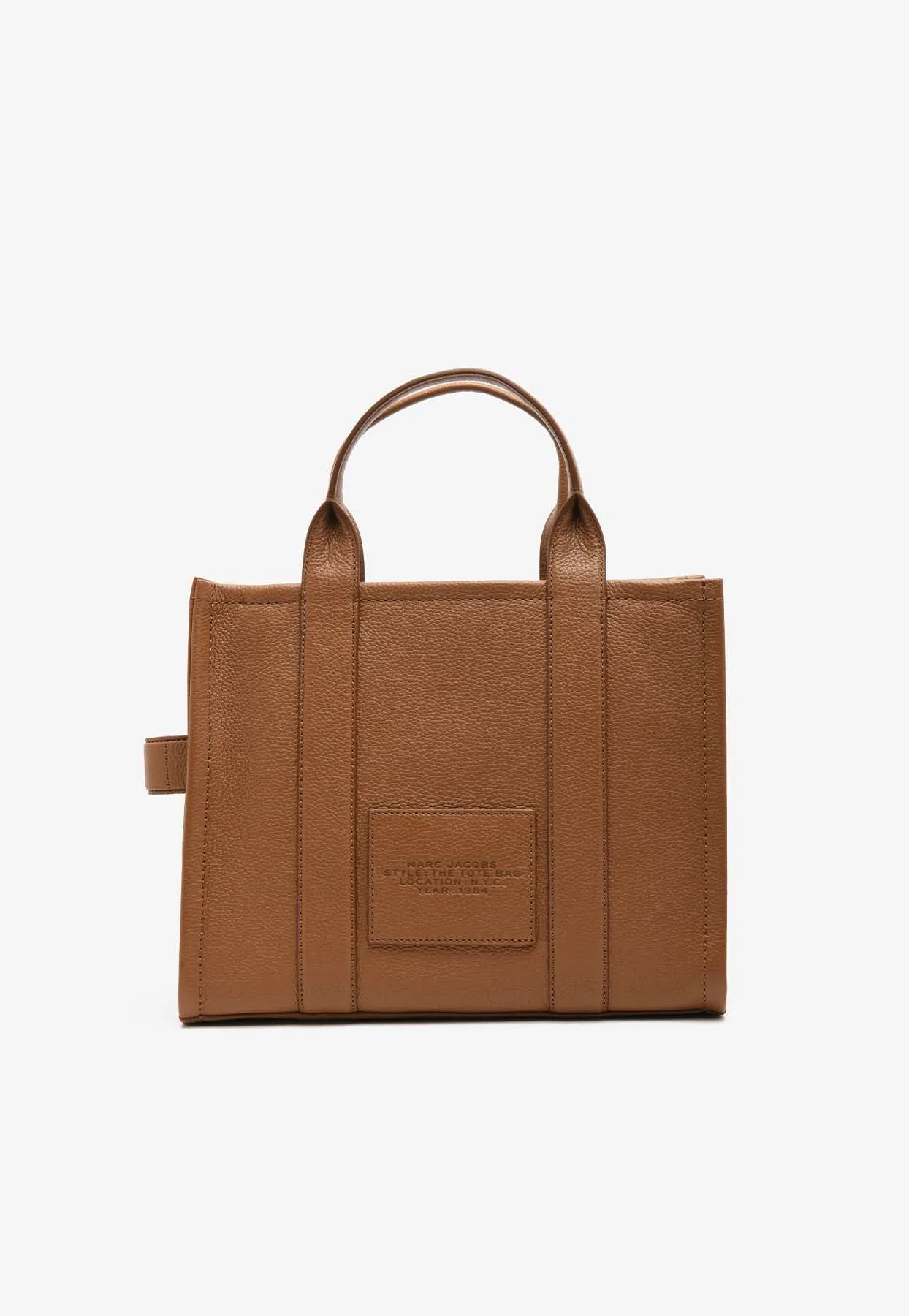 Medium Tote Bag in Grained Leather