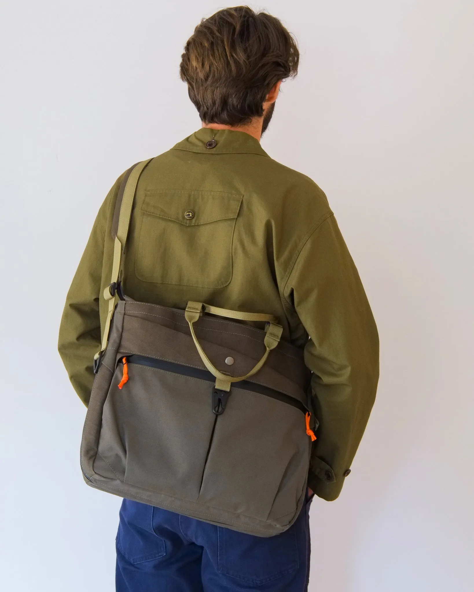 Messenger Tote V1 Dark Olive