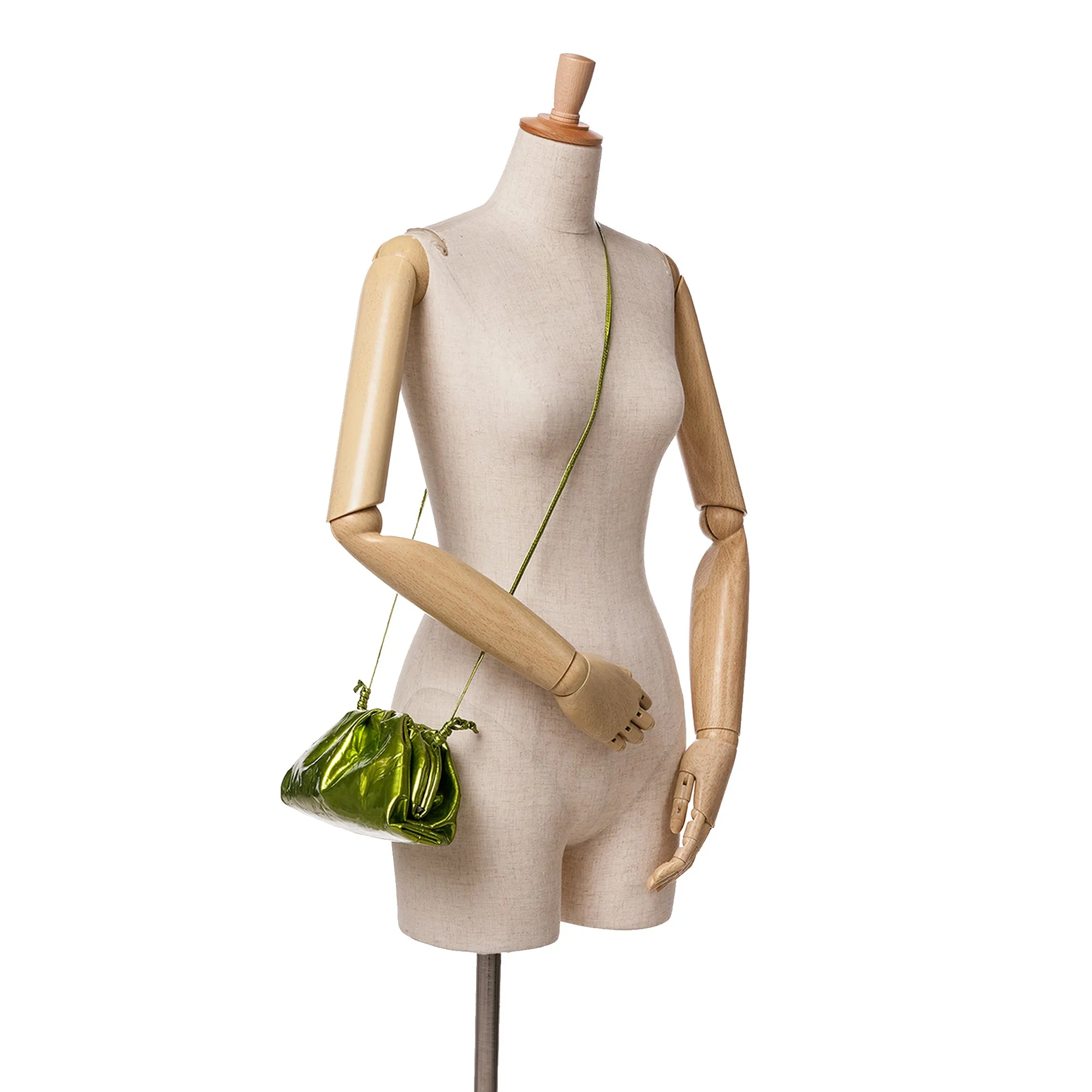 Metallic Crushed Calfskin The Mini Pouch