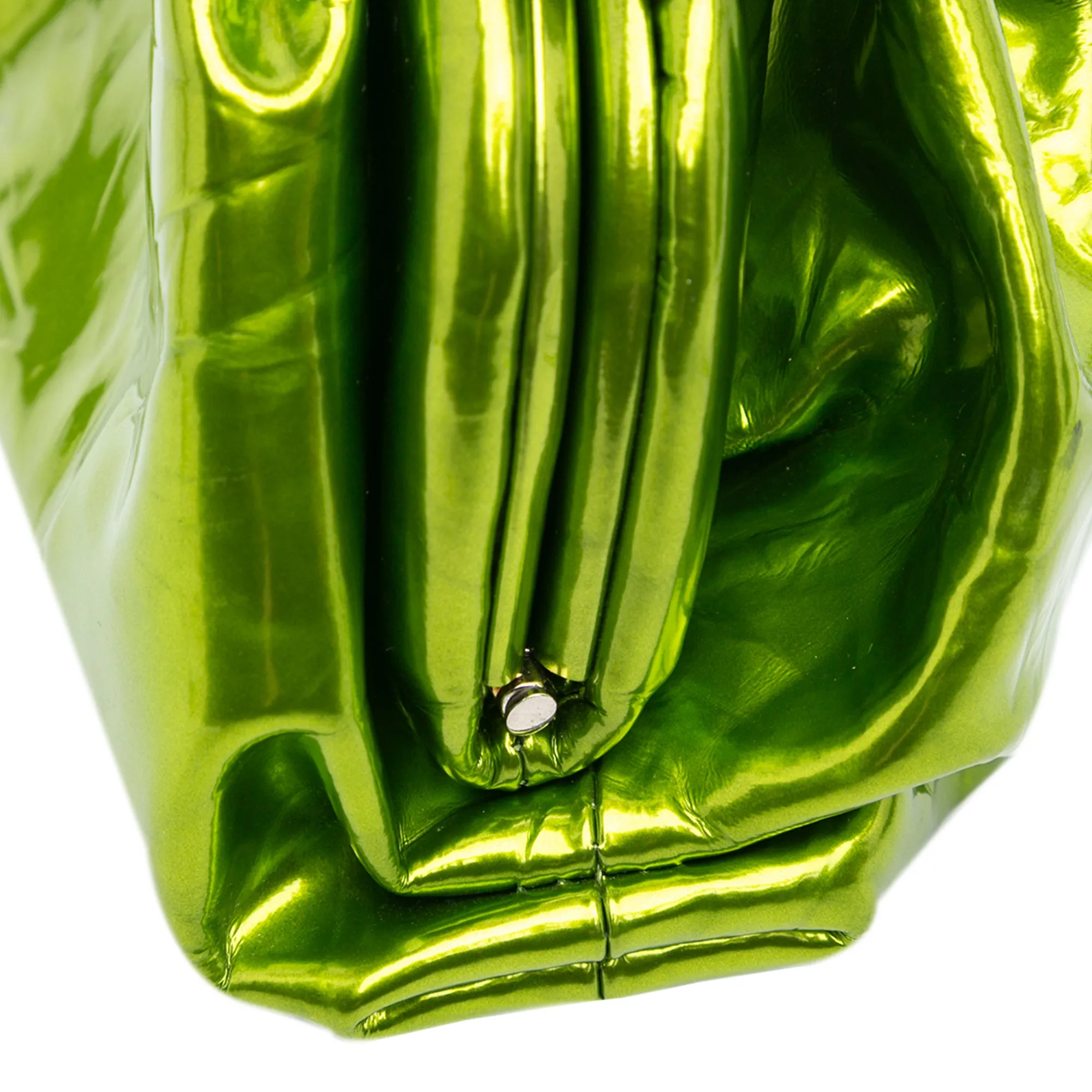 Metallic Crushed Calfskin The Mini Pouch