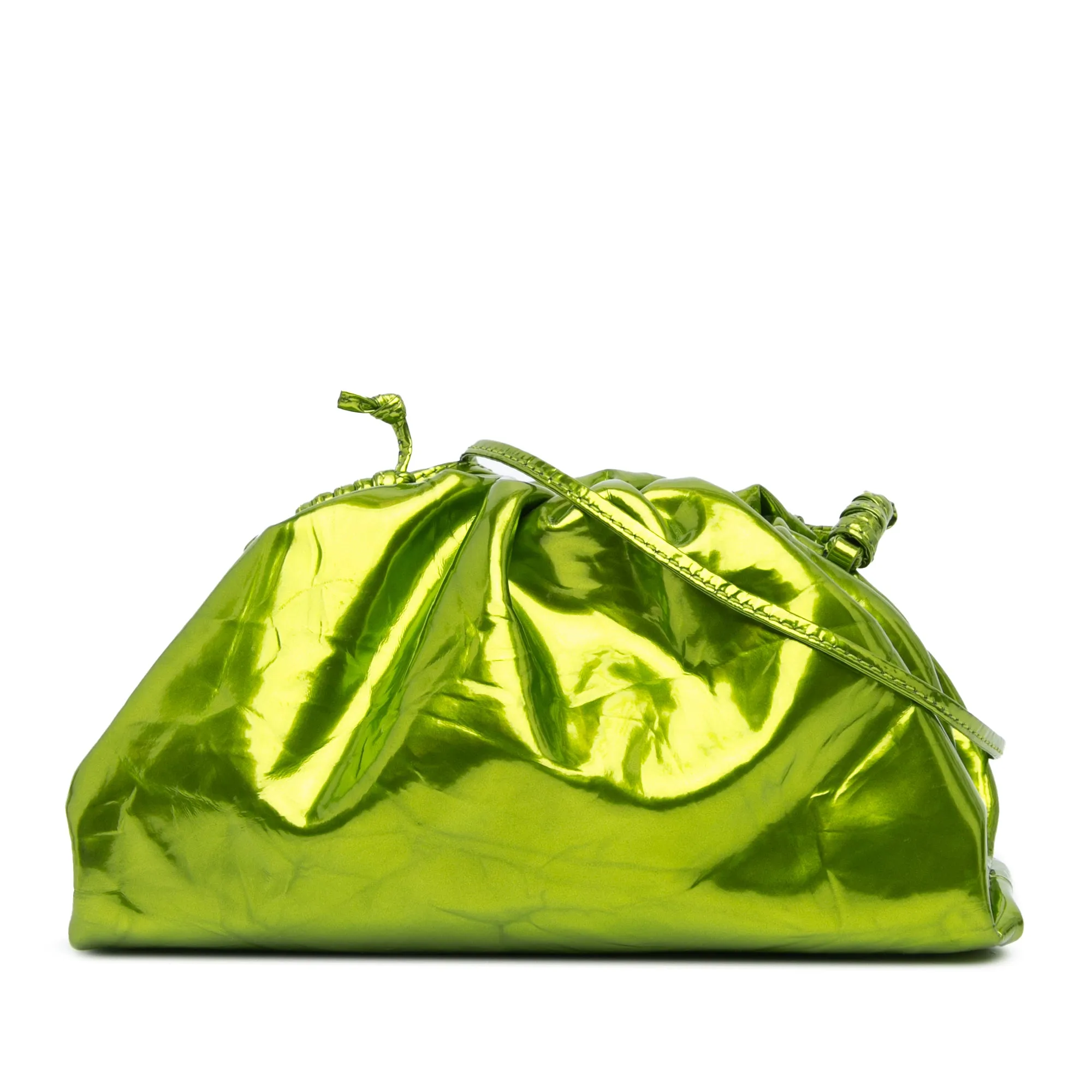 Metallic Crushed Calfskin The Mini Pouch