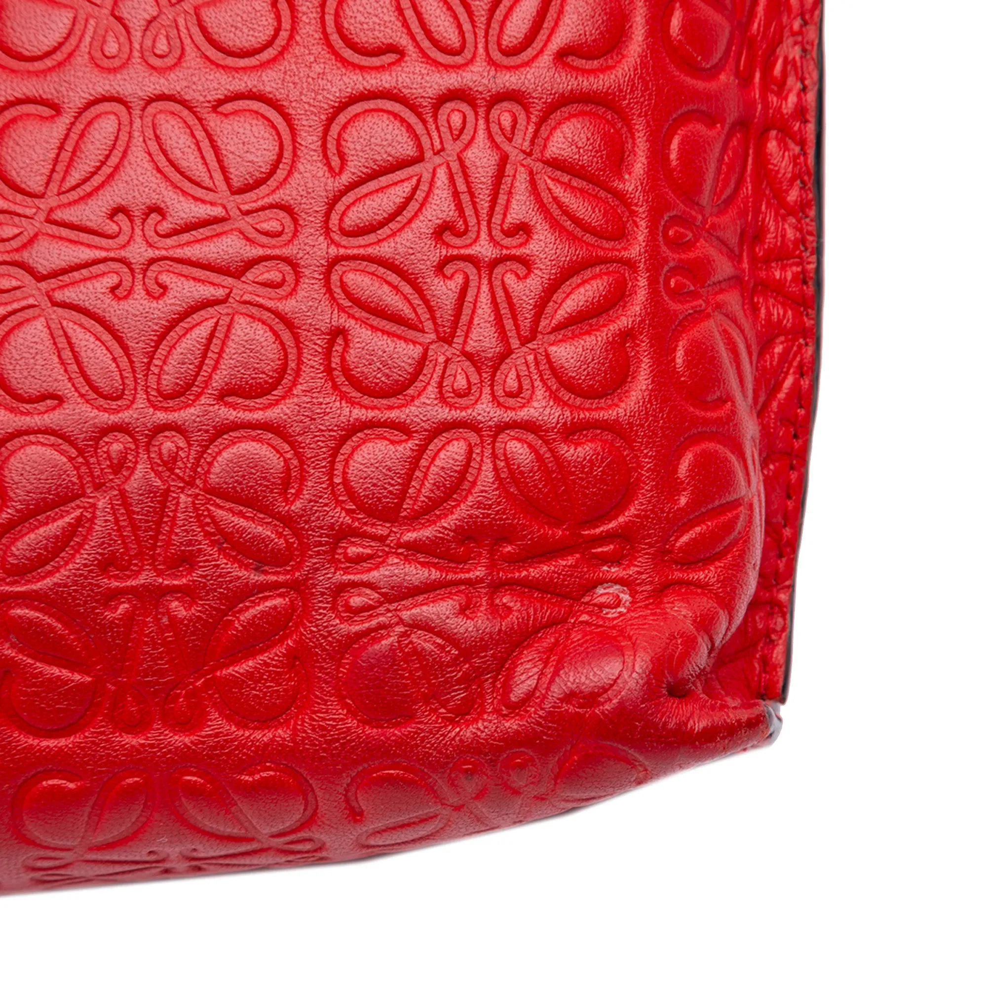 Mini Anagram Embossed Leather Repeat T Crossbody